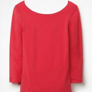 Pop Peony Double-Layer V-Back Top